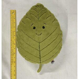 Jellycat Woodland Beech Leaf - Mint‎ w/o Sales Tag B146